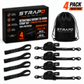 STRAPD Ratchet Straps with Soft Loops